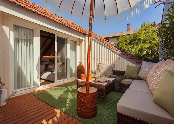 The Terraced Loft - Boho Elegance In Appartamento *