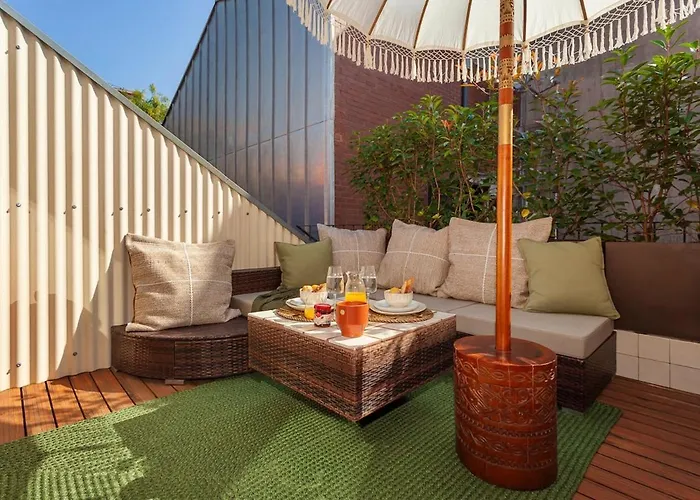 The Terraced Loft - Boho Elegance In *