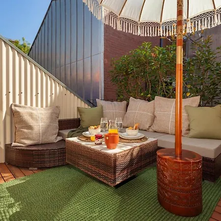 The Terraced Loft - Boho Elegance In *