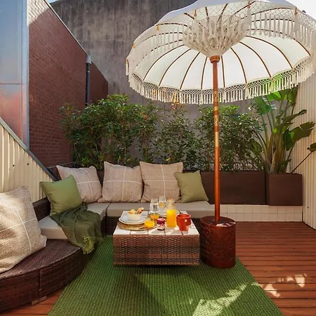 Διαμέρισμα The Terraced Loft - Boho Elegance In
